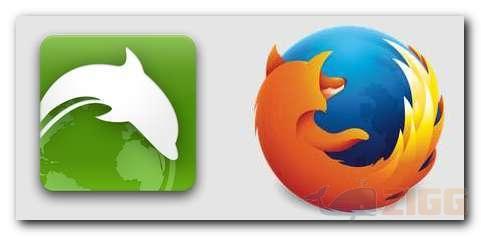 Dolphin and Firefox