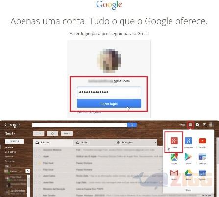 Gmail, Google Plus