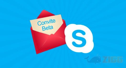 Microsoft esta dando convites beta para Skype