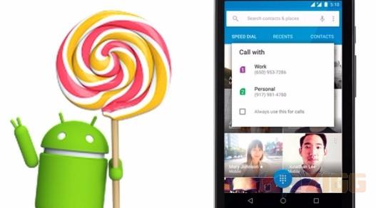 Android 5.1 Lollipop deve ser liberado em breve