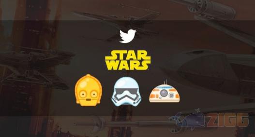 Ganhe emoticons grátis de Star Wars no Twitter
