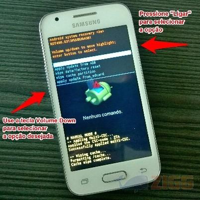 Como limpar a memória de um Samsung com Android