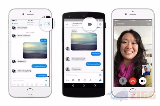 Facebook Messenger começa a oferecer chamadas de vídeo