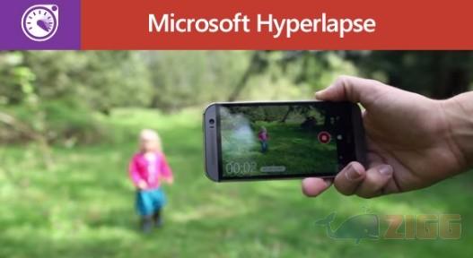 Crie vídeos em time lapse com o Microsoft Hyperlapse