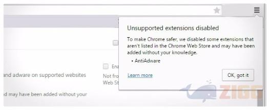 Chrome vai bloquear extensões não oficiais