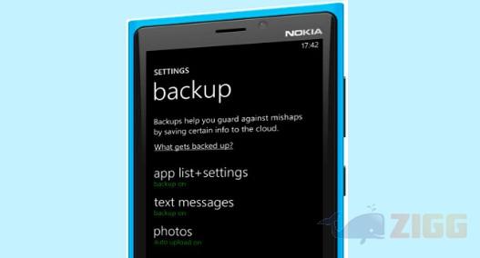 Como ativar o backup de fotos do Windows Phone
