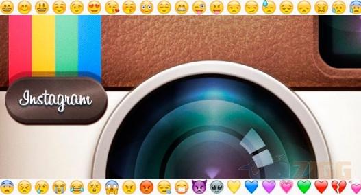 Como usar emoticons no Instagram