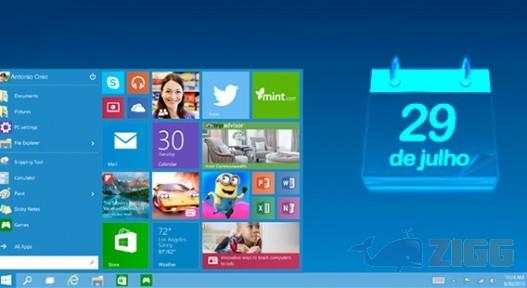 Windows 10 anuncia data de lançamento