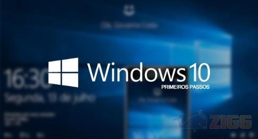 Windows 10 - Primeiros passos