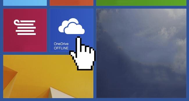 Como acessar arquivos do OneDrive offline no Windows 8