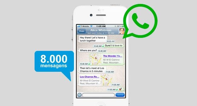 WhatsApp para iPhone: Veja quem é seu "contato favorito" no App
