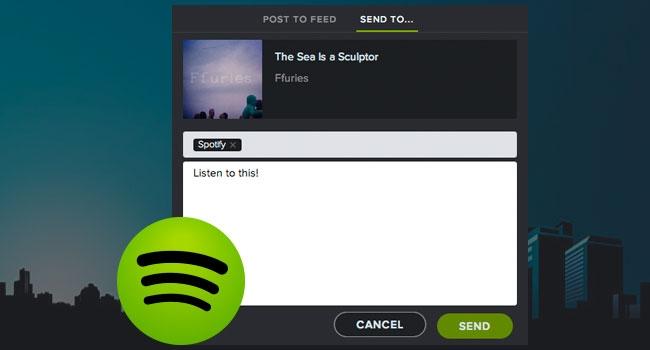 Como compartilhar playlists do Spotify