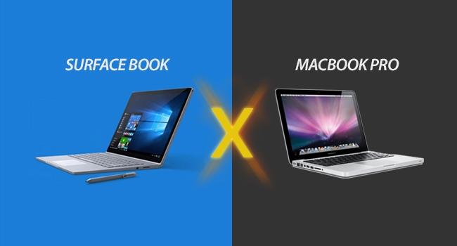 Comparativo - Microsoft Surface Book Vs. Macbook Pro