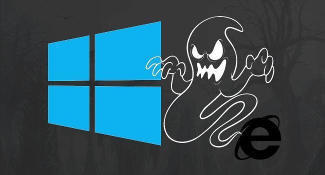 Fantasma do Internet Explorer assombra Windows 10
