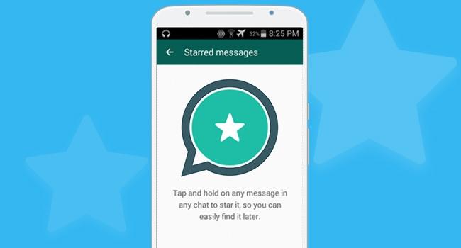 WhatsApp para Android ganha recurso para "favoritar" mensagens