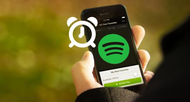 Spotify indica a música ideal para o seu despertador