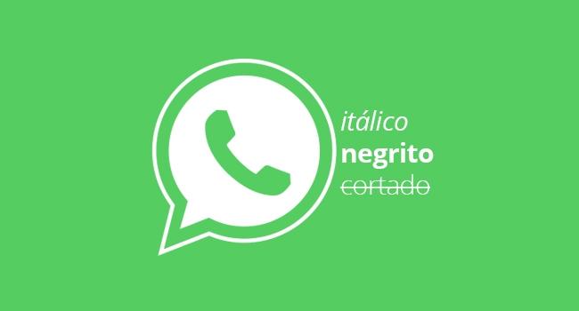 Como enviar mensagens em Negrito e Itálico no WhatsApp