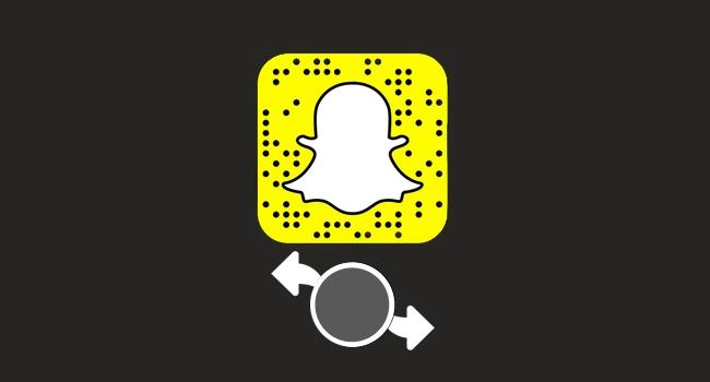 Como alternar as câmeras do Snapchat durante a gravação