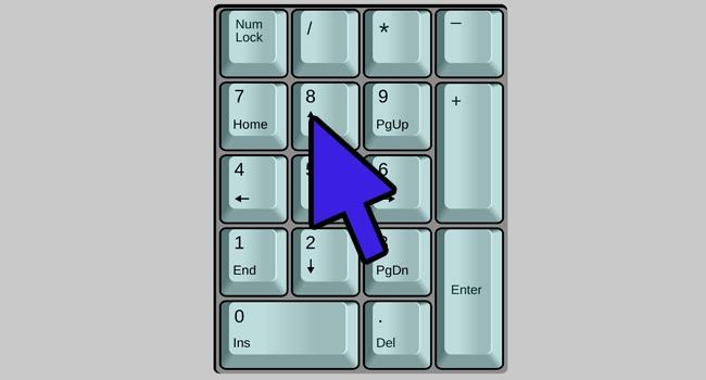Como controlar o ponteiro do mouse pelo teclado