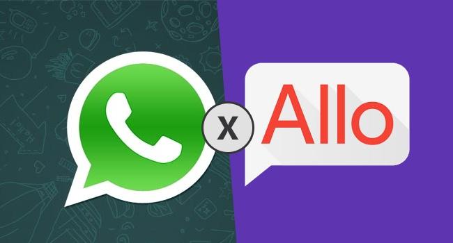 WhatsApp ou Google Allo - Qual o melhor?
