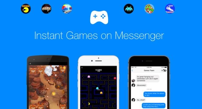 Facebook Messenger lança jogos famosos no Instant Games