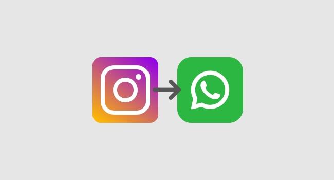 Integração entre Instagram e WhatsApp facilita compartilhamento de post