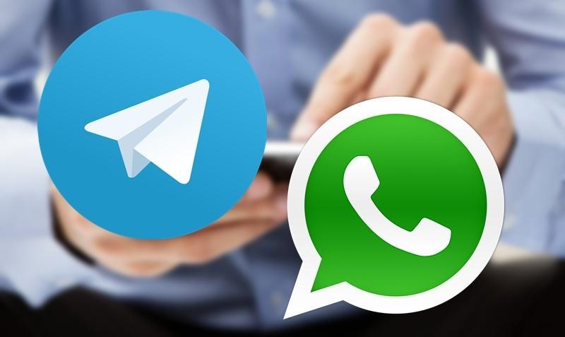 Telegram x WhatsApp