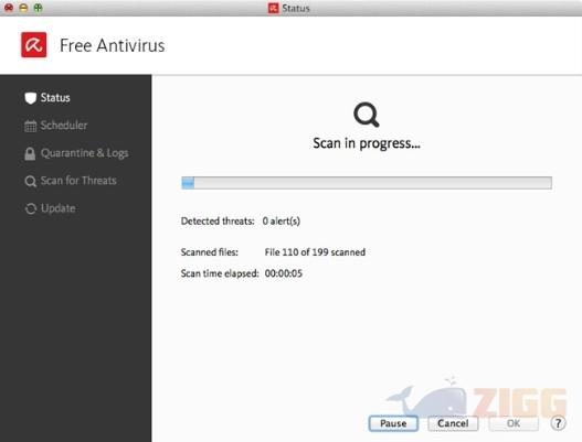 Avira Free Antivirus para mac