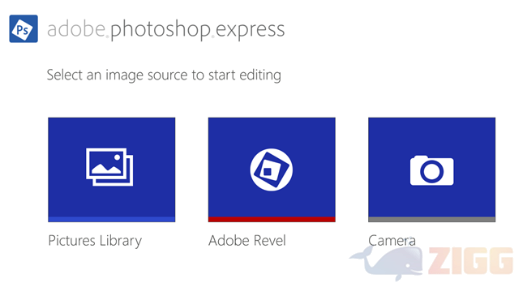 Photoshop Express para Windows 8