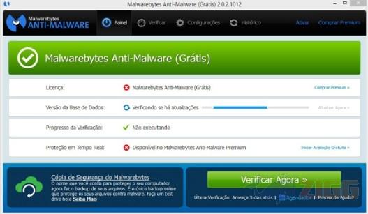Malwarebytes Anti-Malware para windows