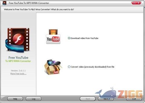 Free Youtube to MP3 WMA Converter