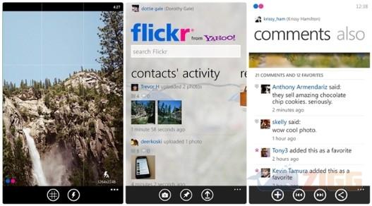 Flickr para Windows Phone