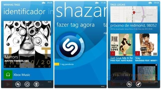 Shazam para Windows Phone