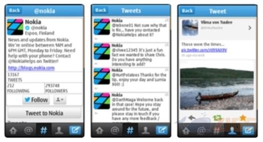 Twitter para Symbian