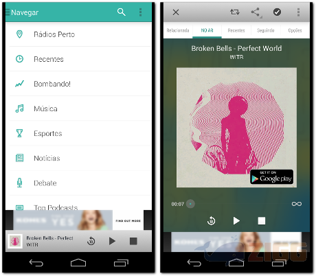 TuneIn Radio para Android