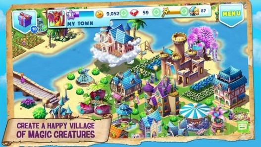 Fantasy Town para iOS