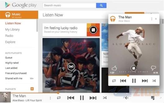 Google Play Music para chrome