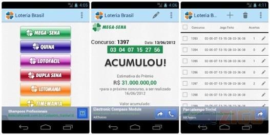 Loteria Brasil para Android