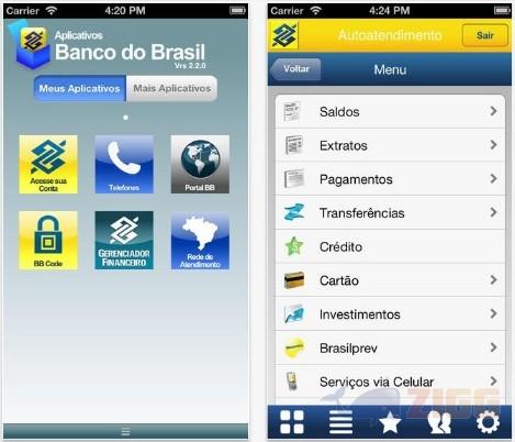 banco do brasil para iphone