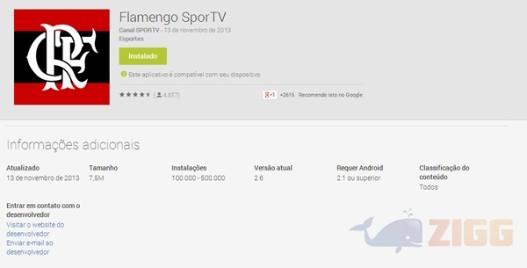 Flamengo SporTV no Google Play