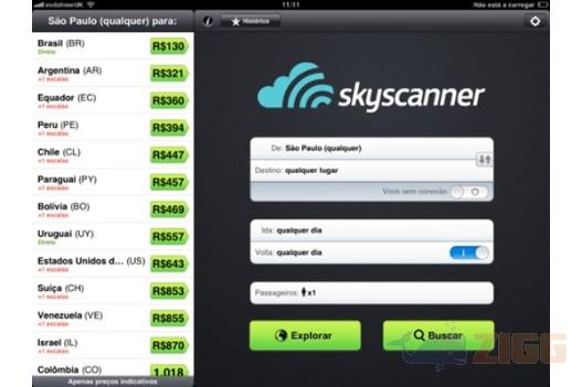 Skyscanner para iOS