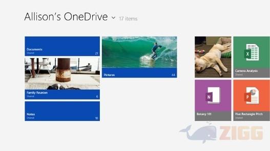 OneDrive para Windows 8
