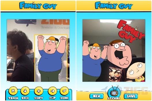 Family Guy Photobomb!