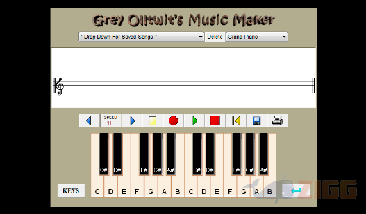 Grey Music Maker