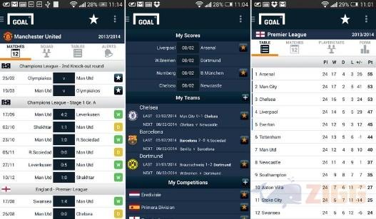 Goal Live Score para android