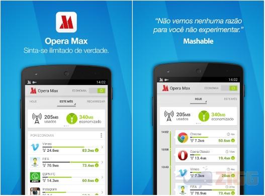 Opera Max para android