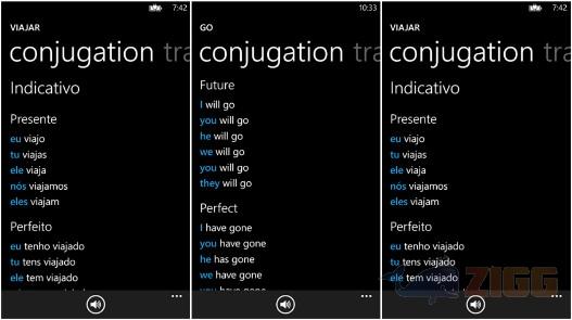 Dicionário Inglês Português para Windows Phone