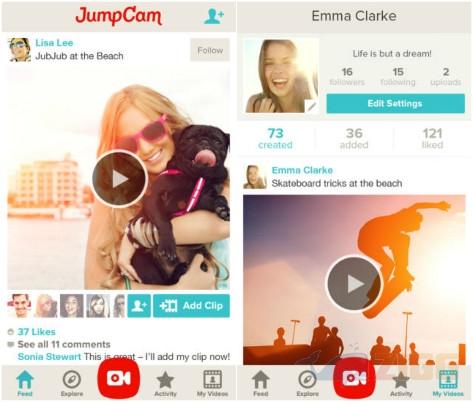 JumpCam para iPhone