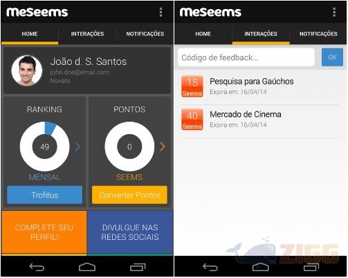 MeSeems para Android