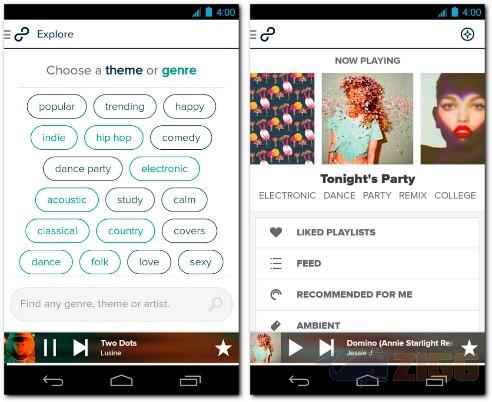 8Tracks Playlist Radio para Android
